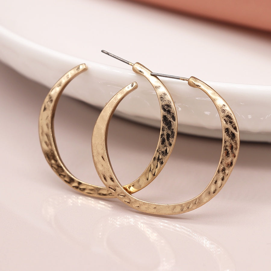Celeste Hoop Earrings - Gold