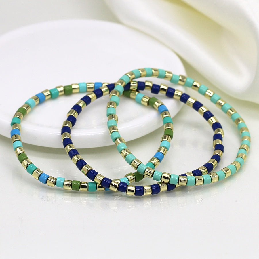 Kemet Beaded Bracelet Set