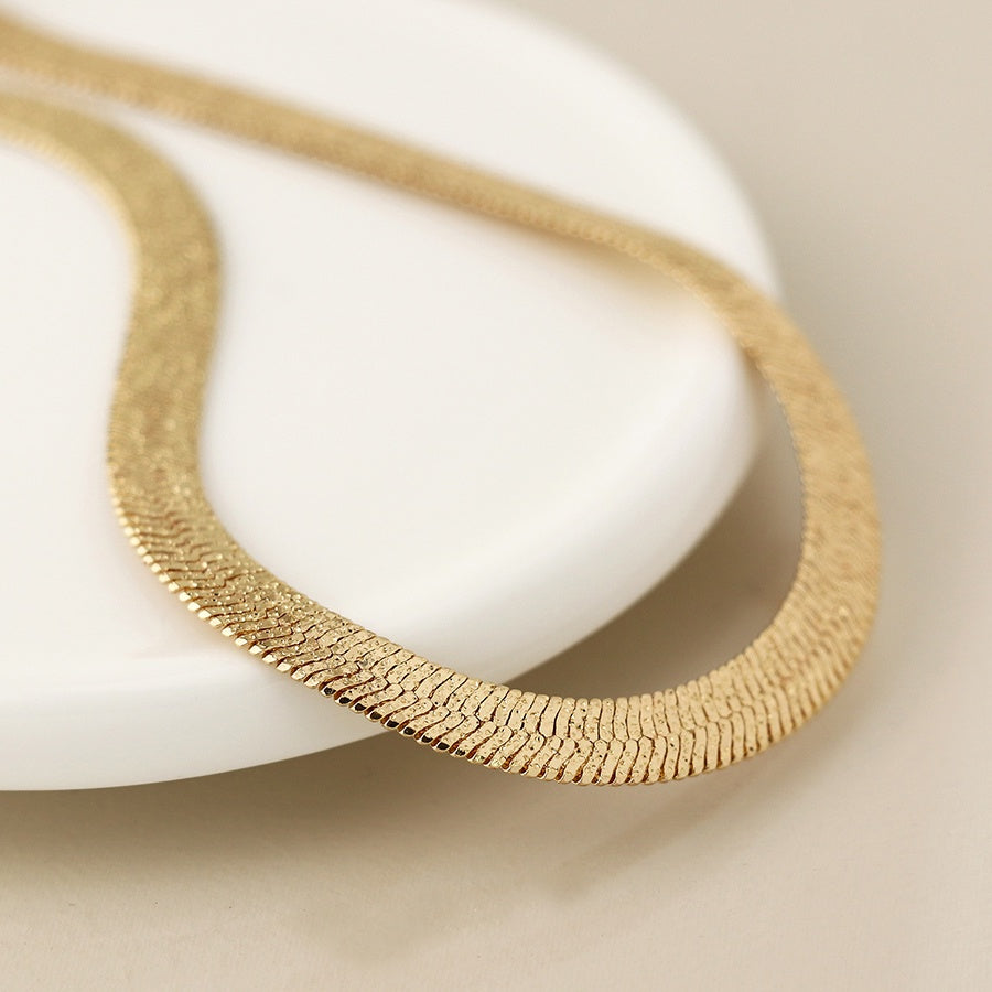 Liquid Chain Necklace - Gold