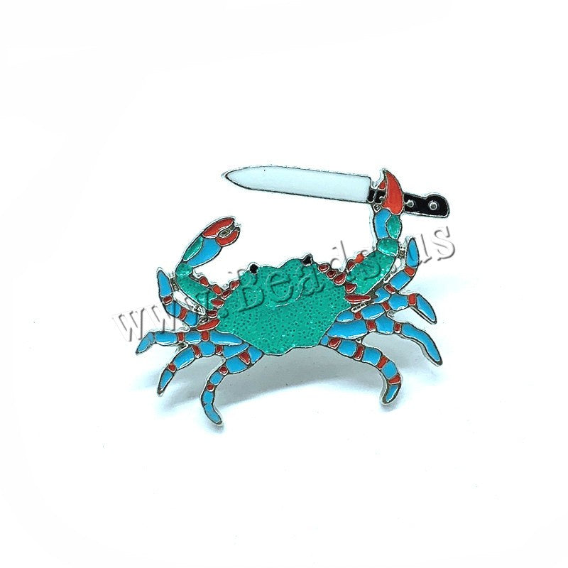 Stabby Crab Pin