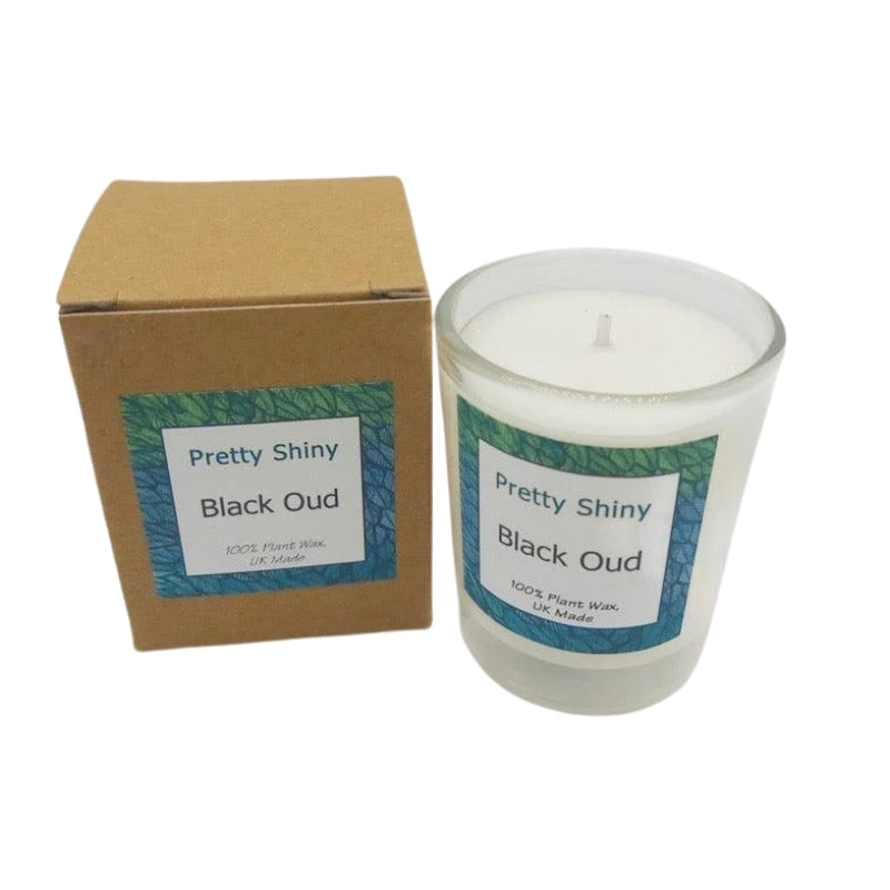 Black Oud Soy Wax Candle - 20cl