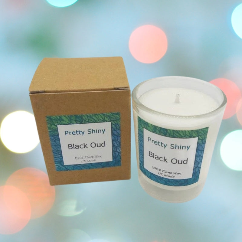 Black Oud Soy Wax Candle - 20cl