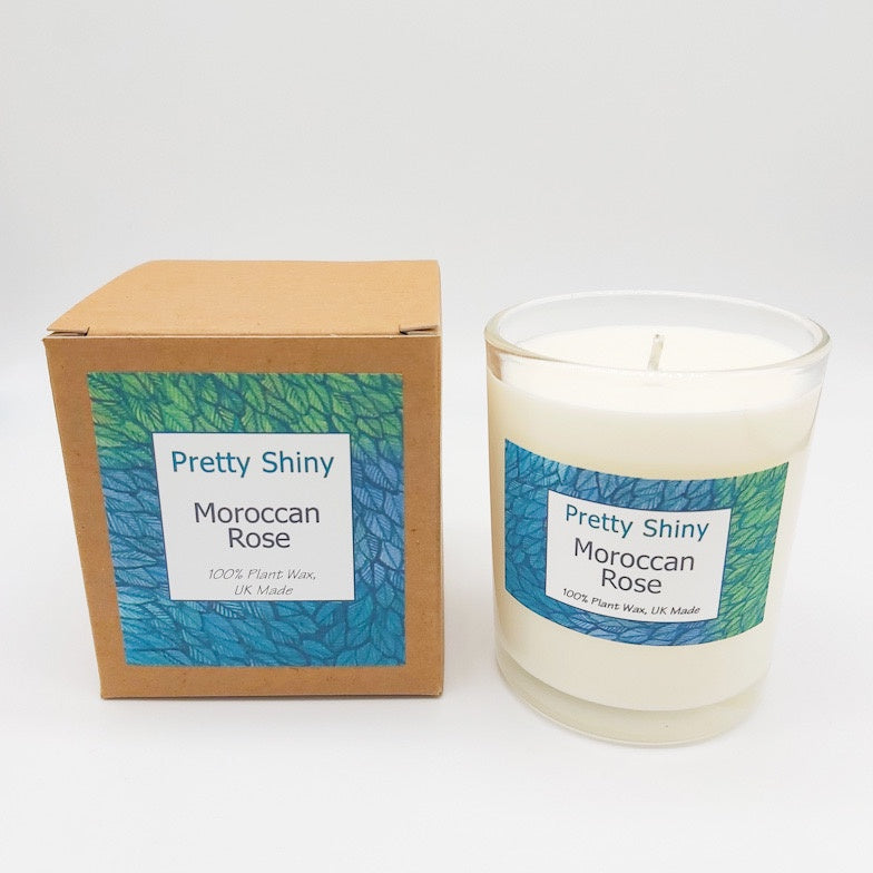 Moroccan Rose Soy Wax Candle - 20cl