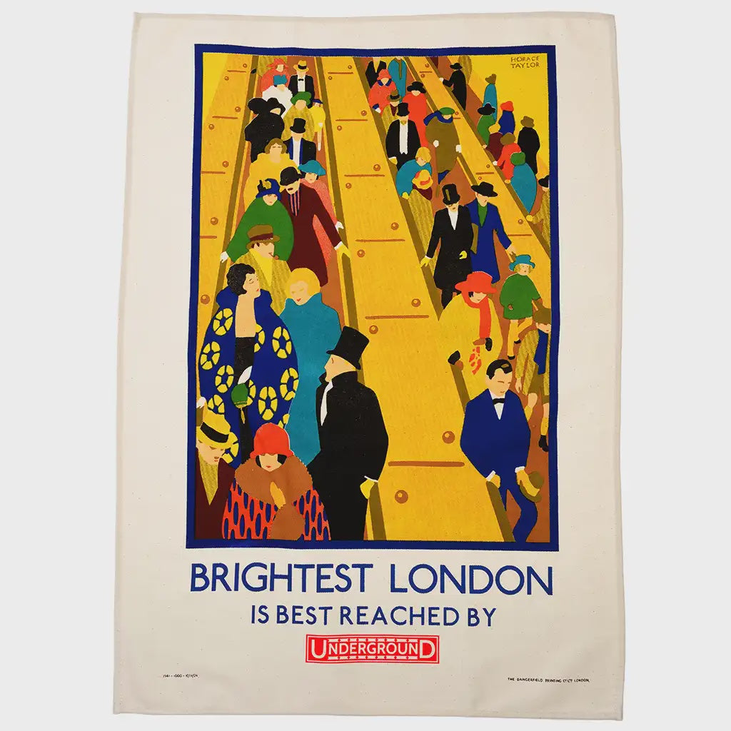 Brightest London - Tea Towel
