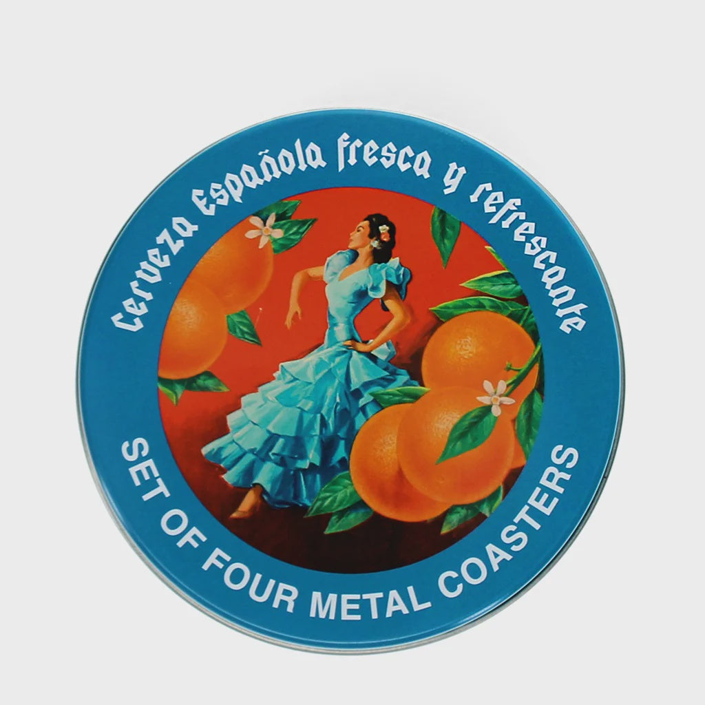 Cerveza Espanola - Metal Coasters