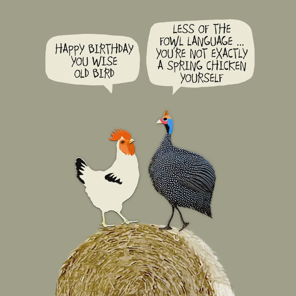 Wise Bird Card