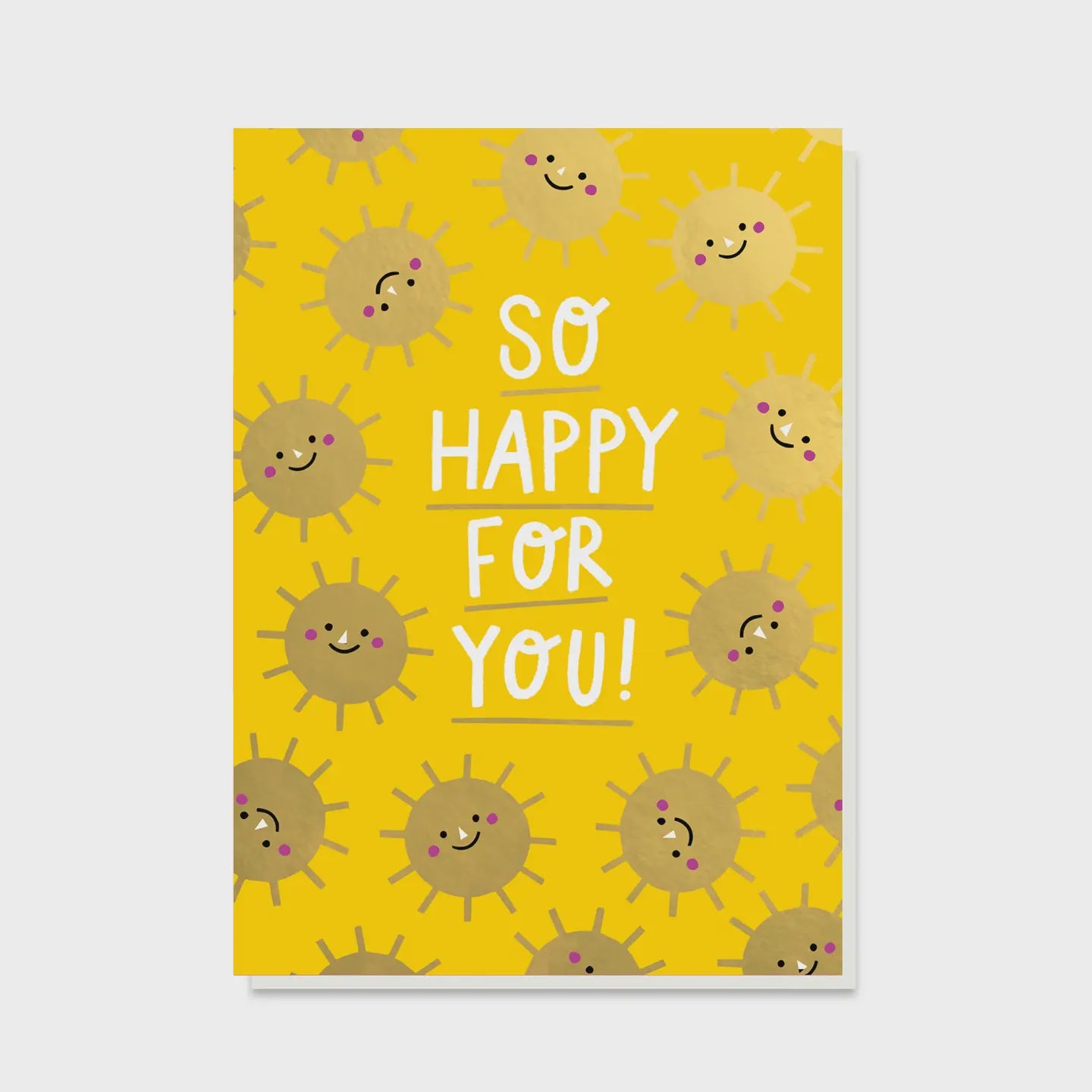 Happy For You Sun Card