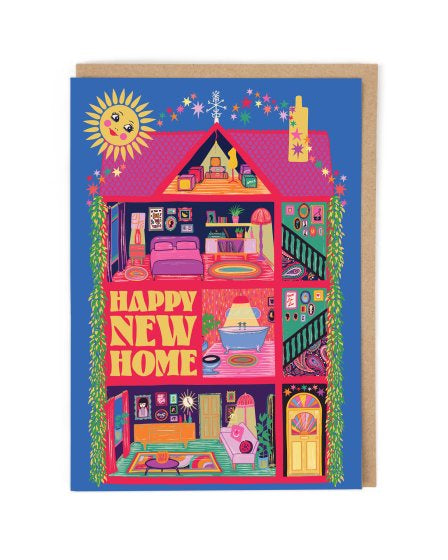 Vibrant New Home Card