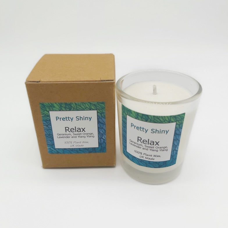 Relax Soy Wax Candle - 9cl Votive