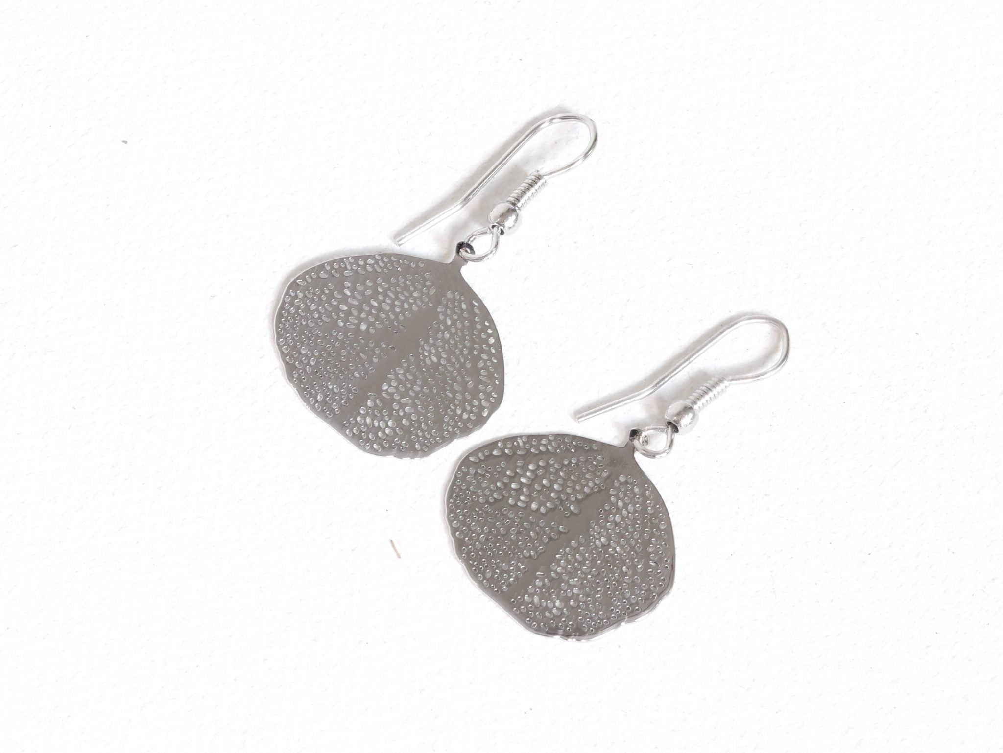 Tia Filigree Earrings - Silver