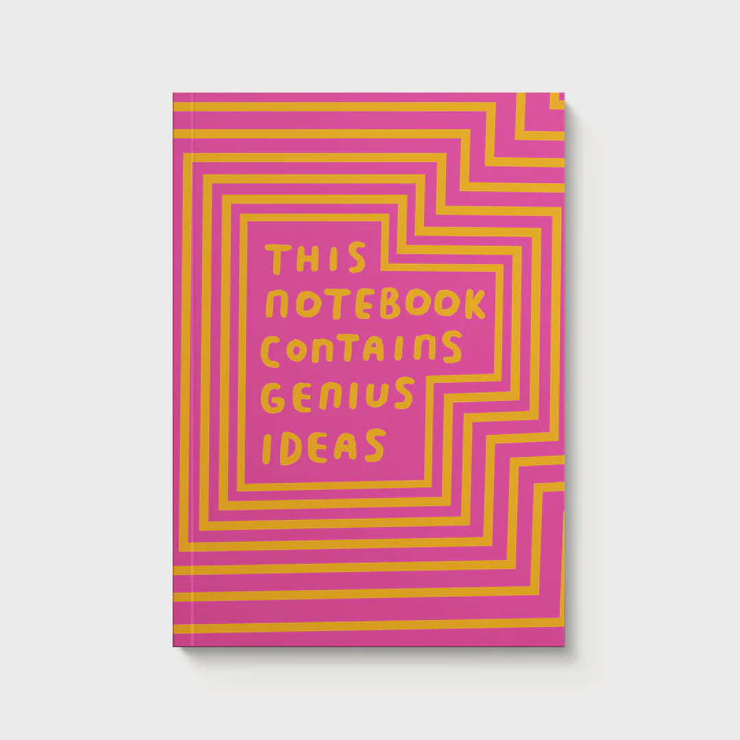 Neon Genius Ideas Notebook