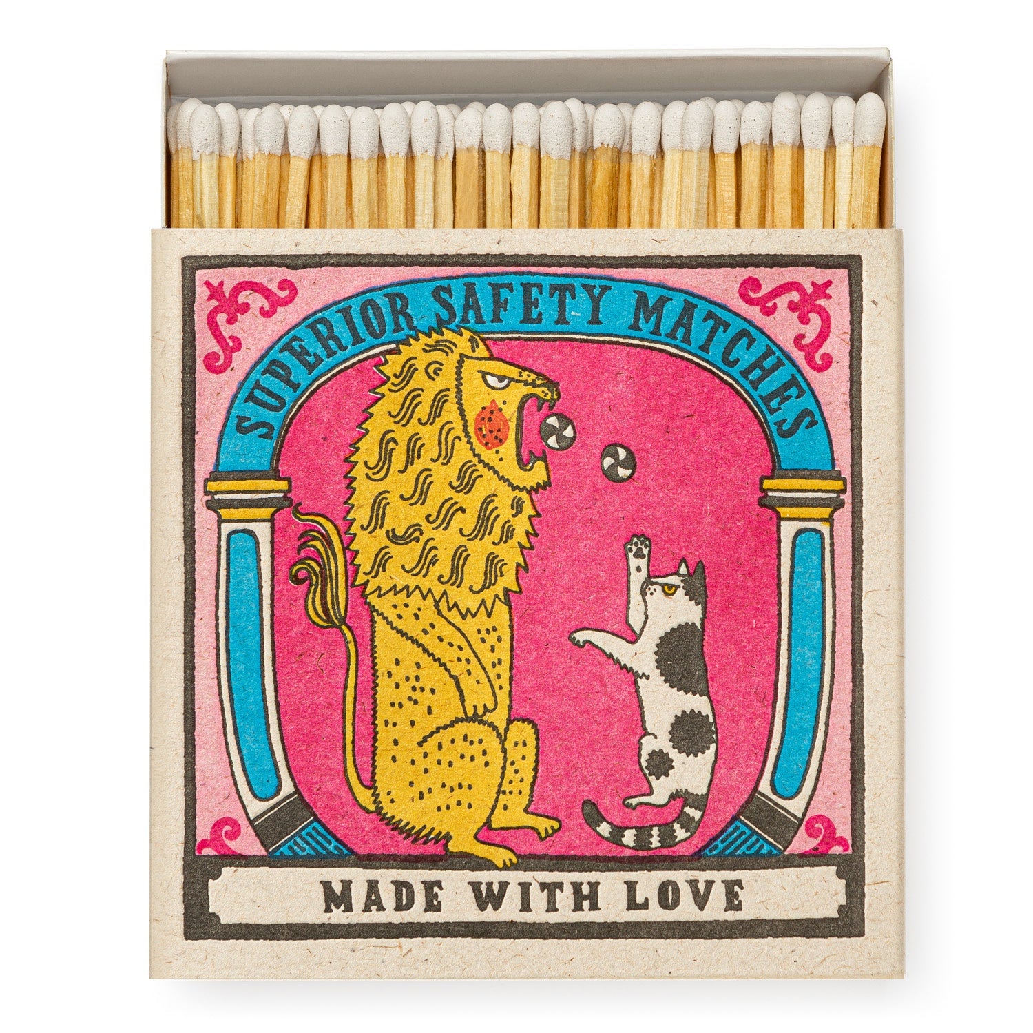 Design Matchbox - Big Cat Little Cat