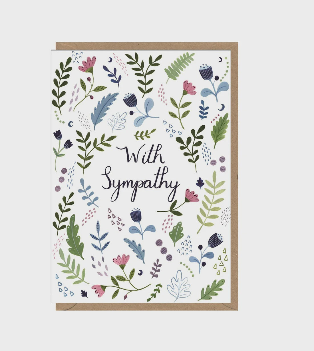 Sympathy Botanicals Card