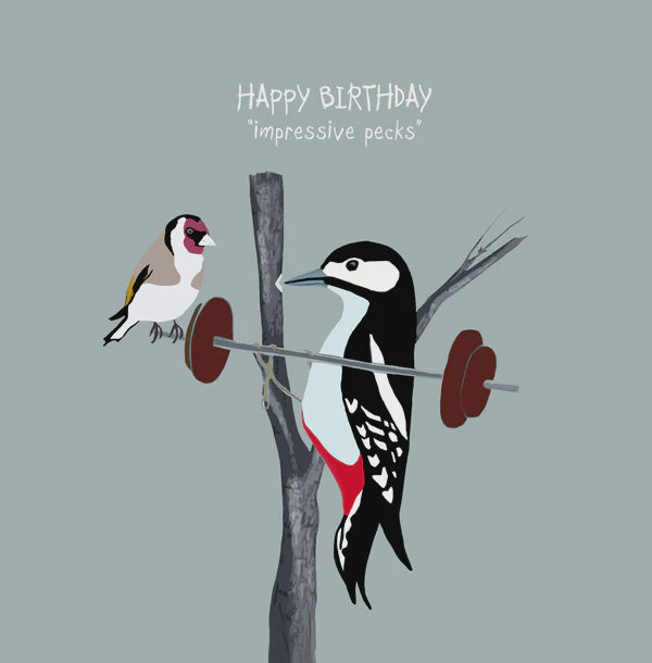 Impressive Pecks Card