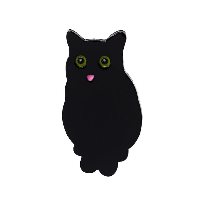 Black Cat Pin