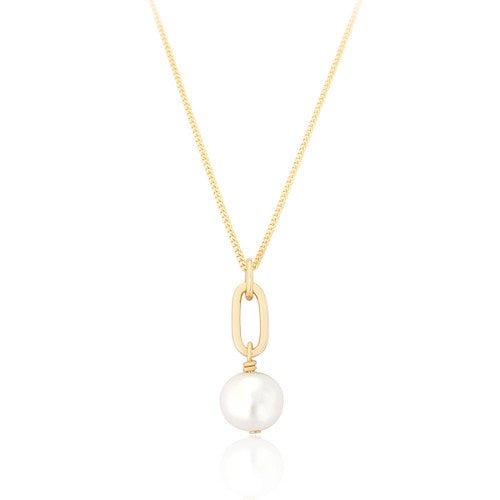 Avis Pearl Pendant Necklace