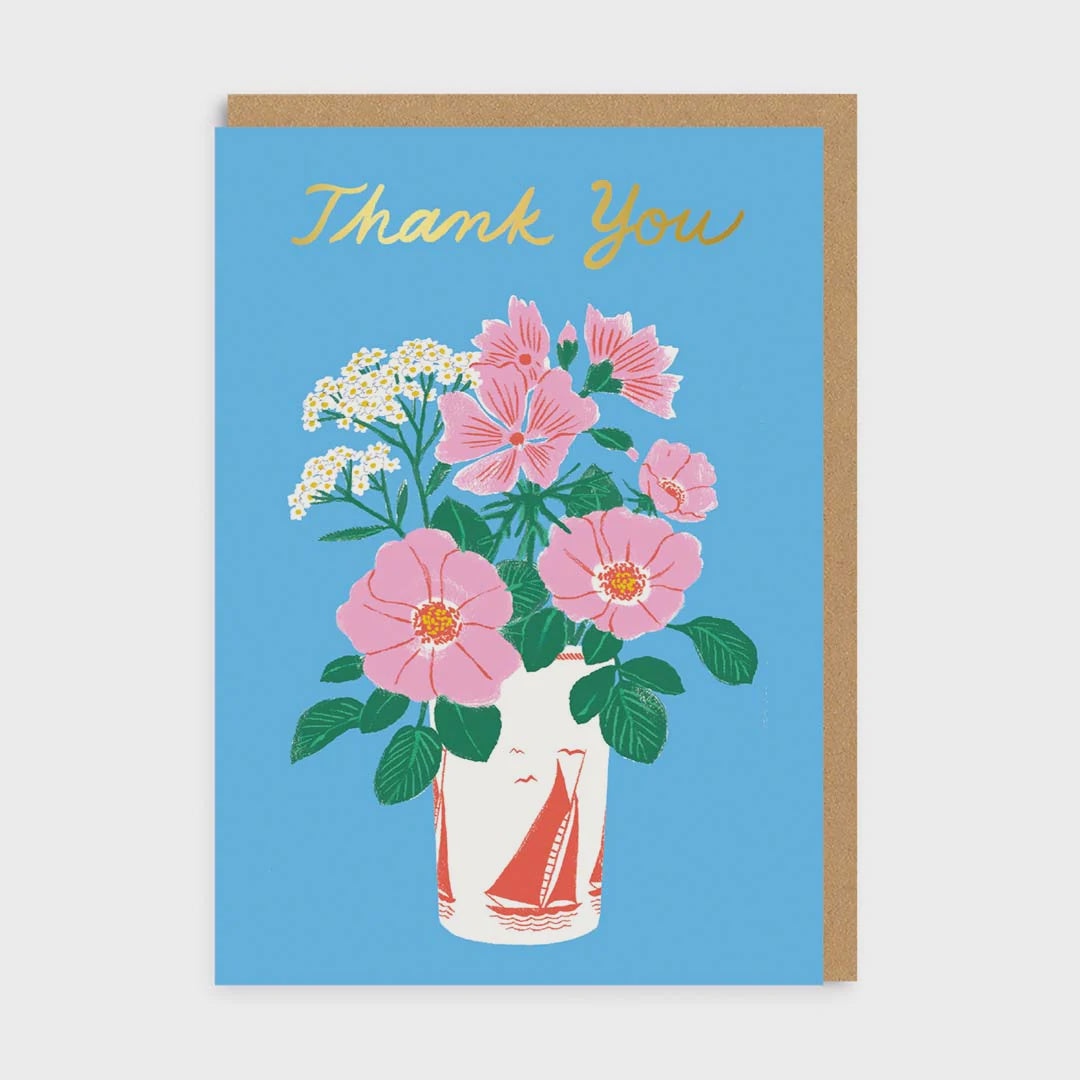 Thank You Vase Card