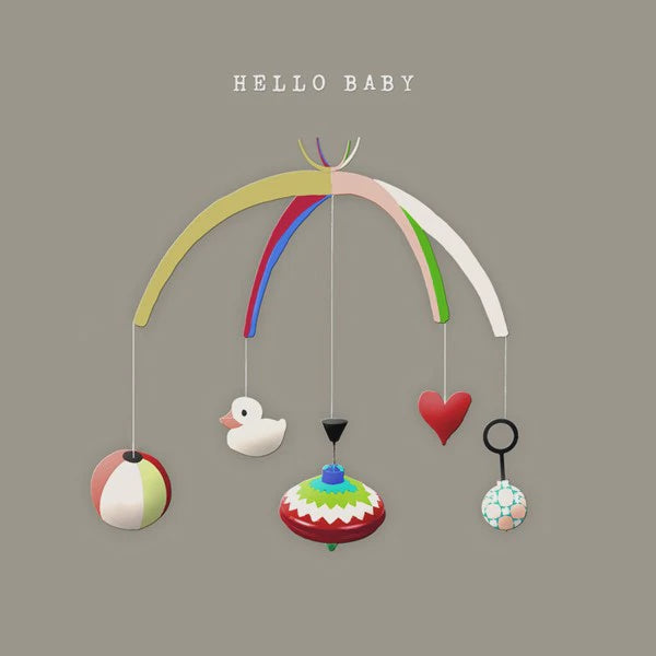 Hello Baby Mobile Card