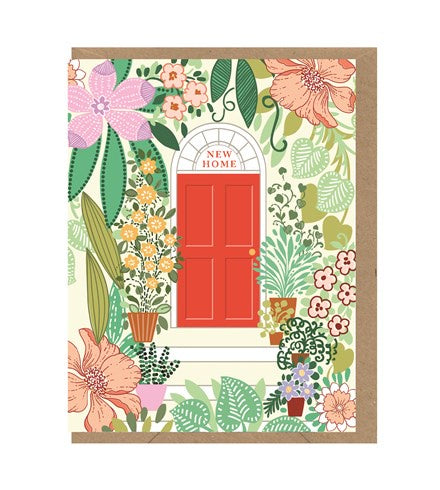 Red Door New Home Card