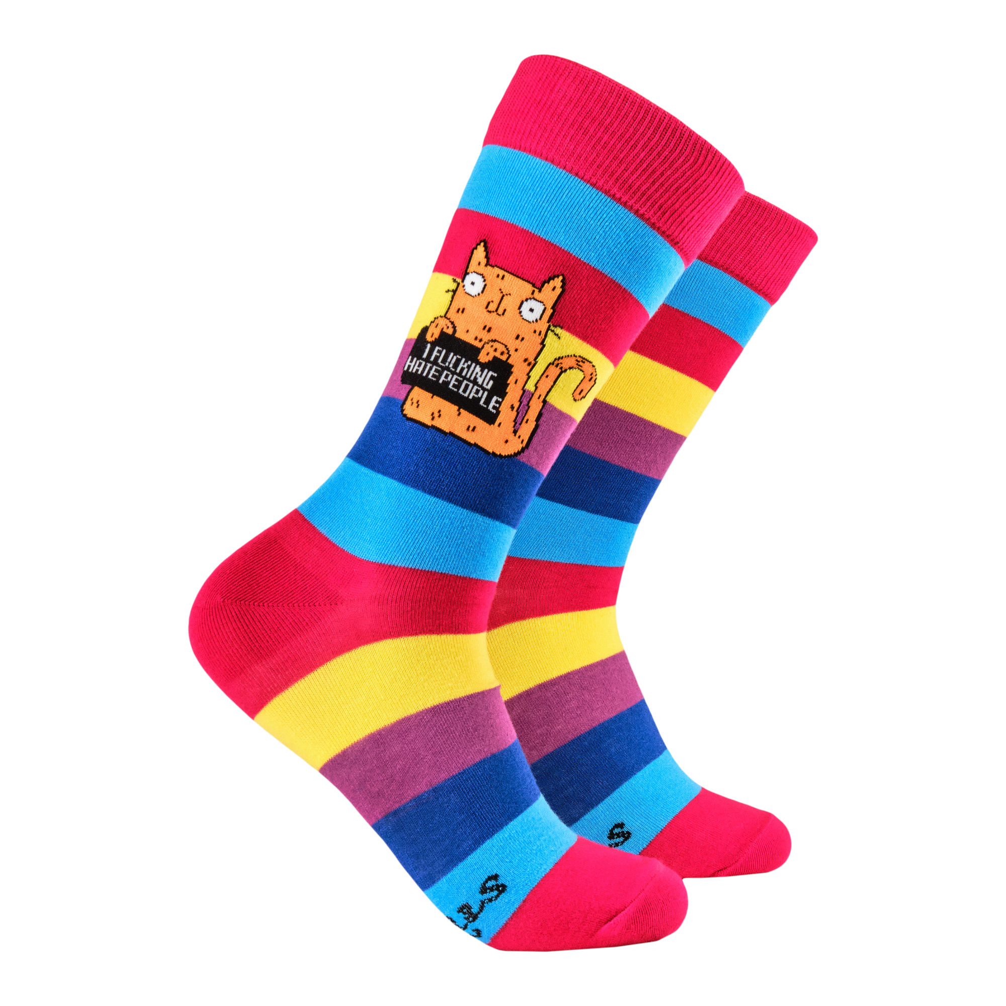 Hate People - Katie Abey Socks - Large