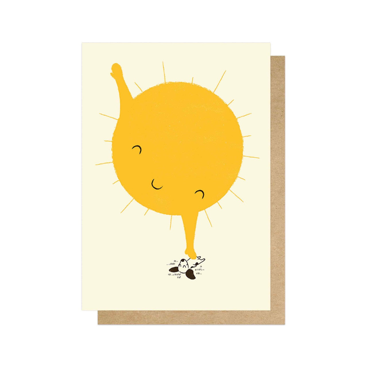 Sun Belly Rub Card
