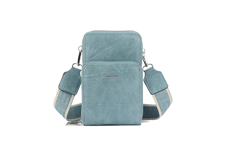 Harper Vegan Leather Crossbody Bag