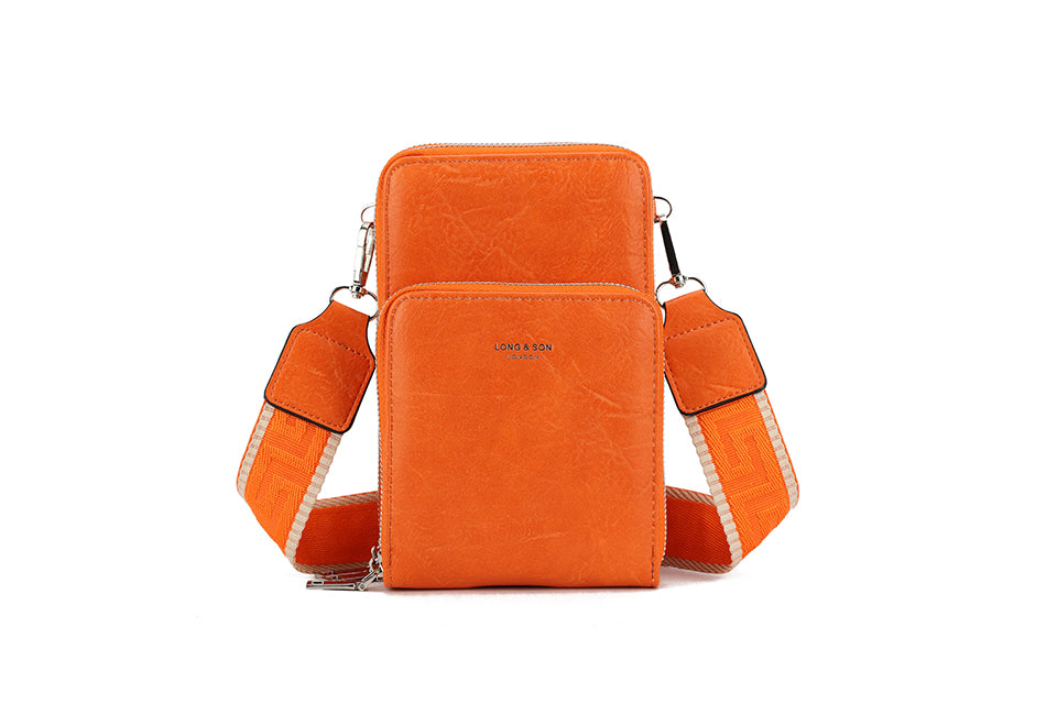 Harper Vegan Leather Crossbody Bag