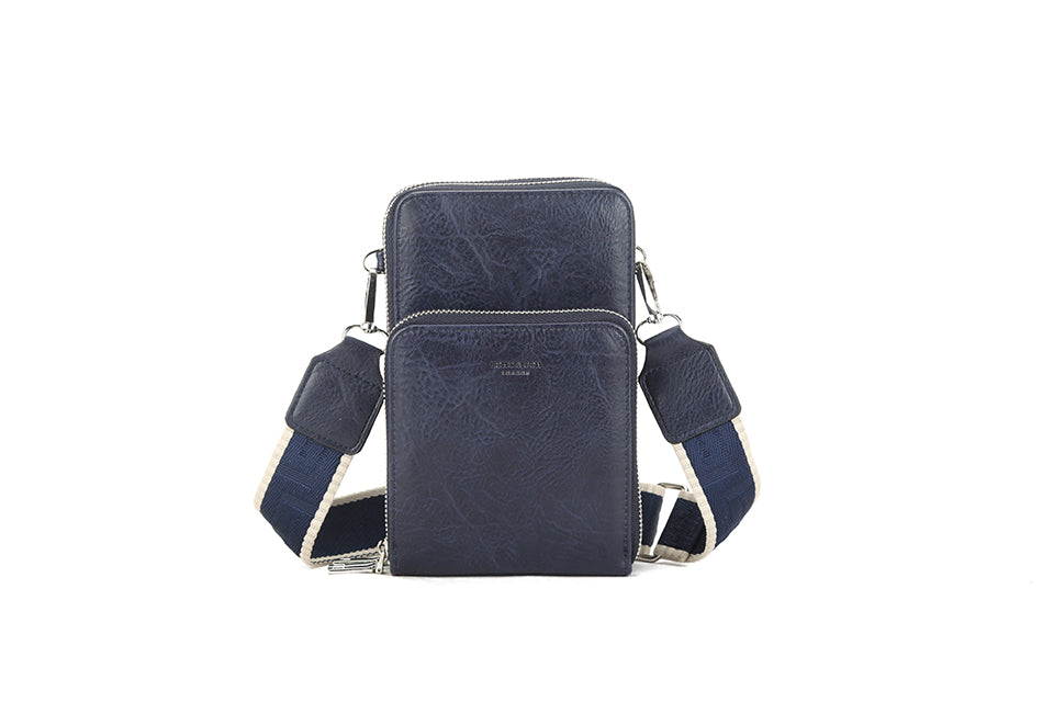 Harper Vegan Leather Crossbody Bag