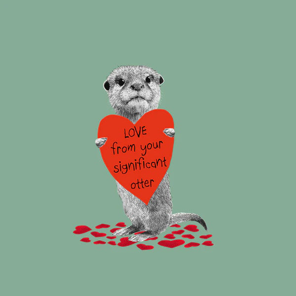 Love Significant Otter Card