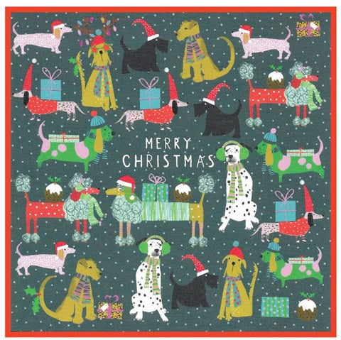 Cool Christmas Dogs Card