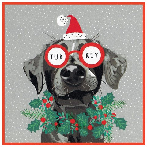 Turkey Glasses Card