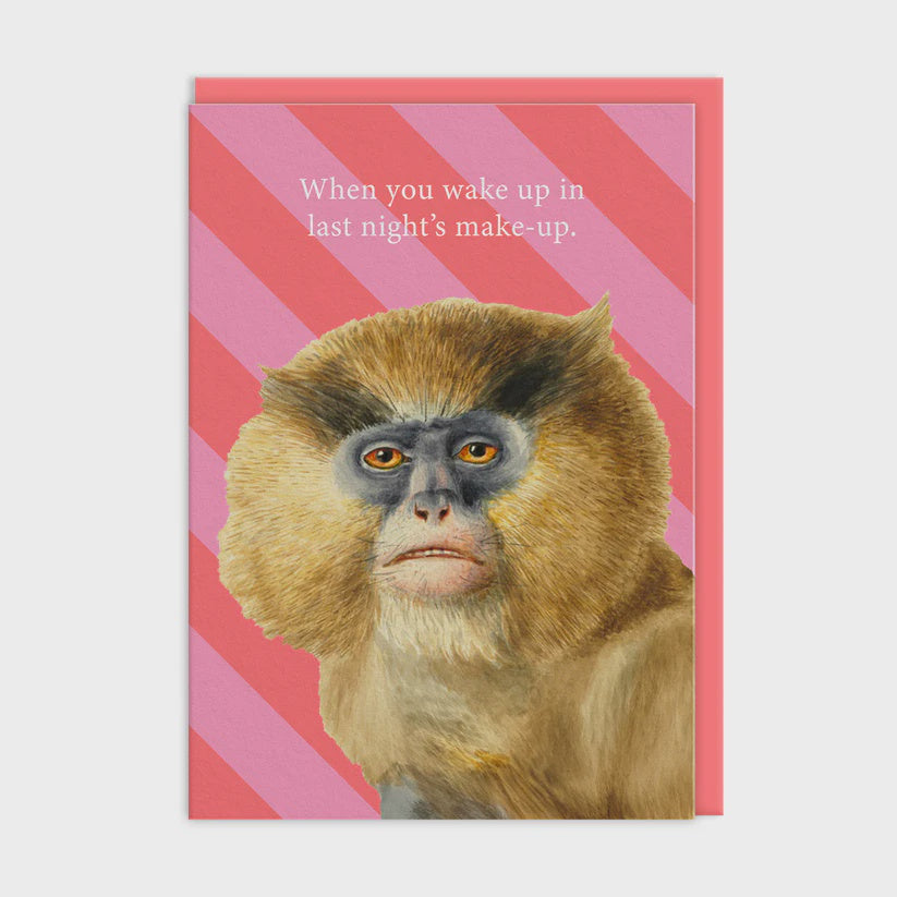Last Night's Make Up Card