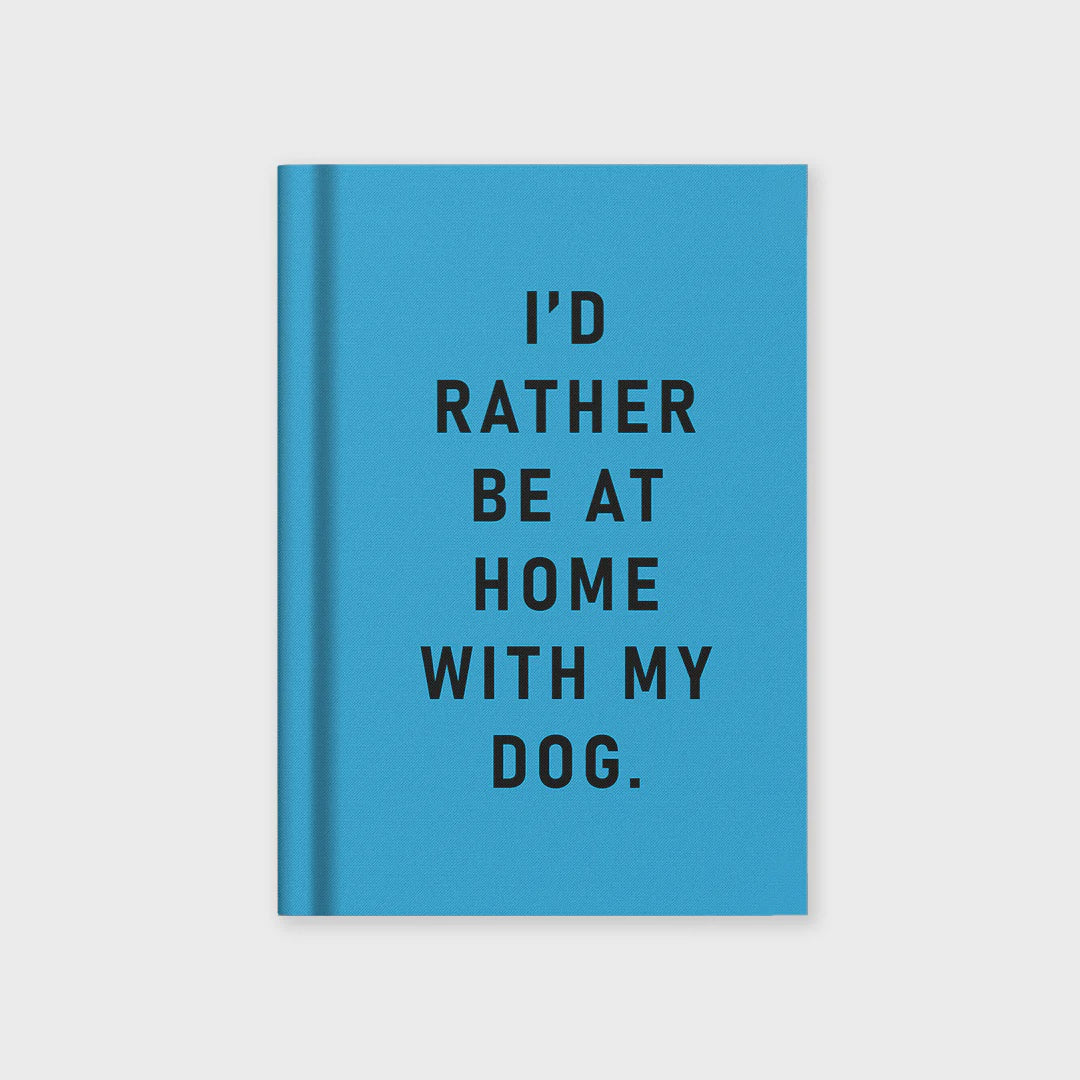 Home With My Dog Notebook A7 - Tiny