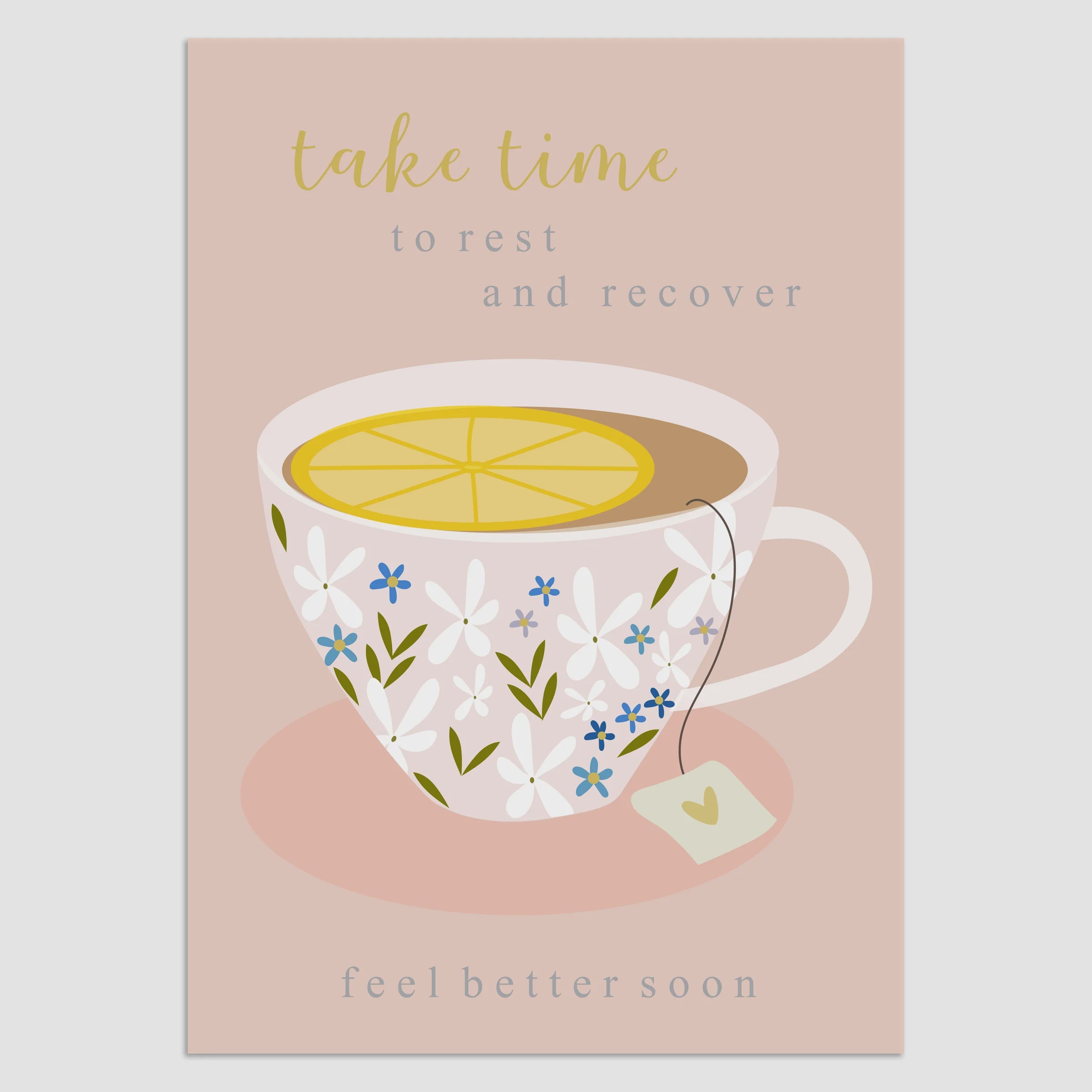 Take Time to Rest & Recover Card