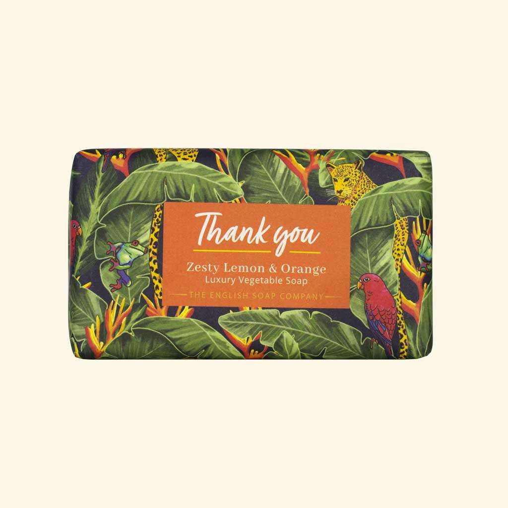 Zesty Lemon & Orange Thank You Soap Bar