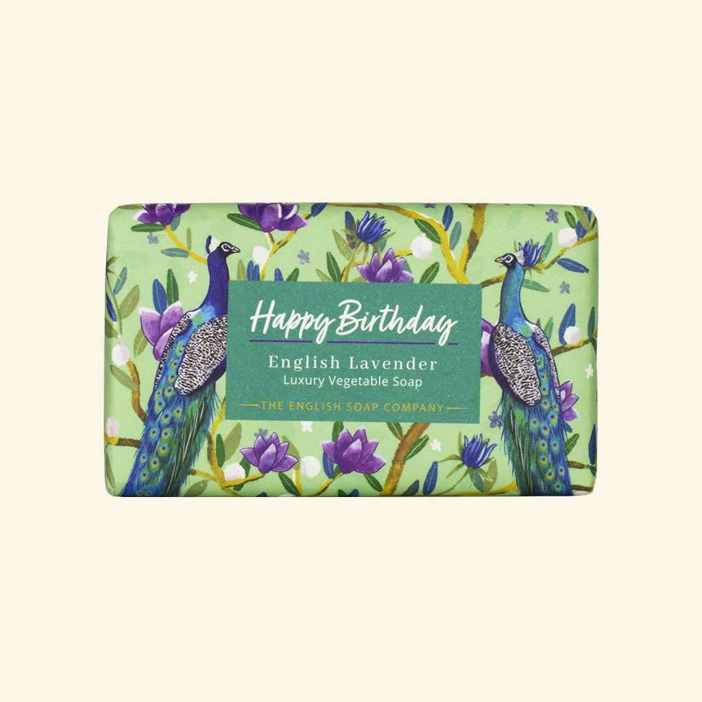 English Lavender Happy Birthday Soap Bar