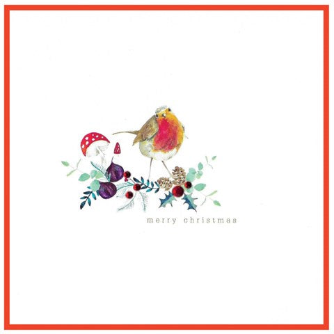 Robin & Holly Card