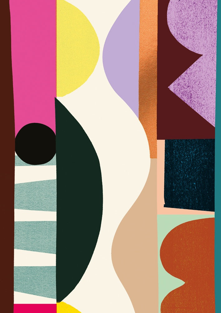 Abstract Wave Card