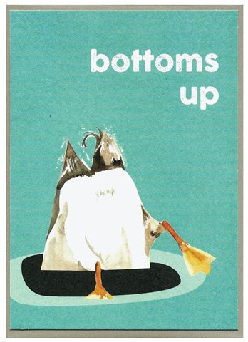 Bottoms Up Card