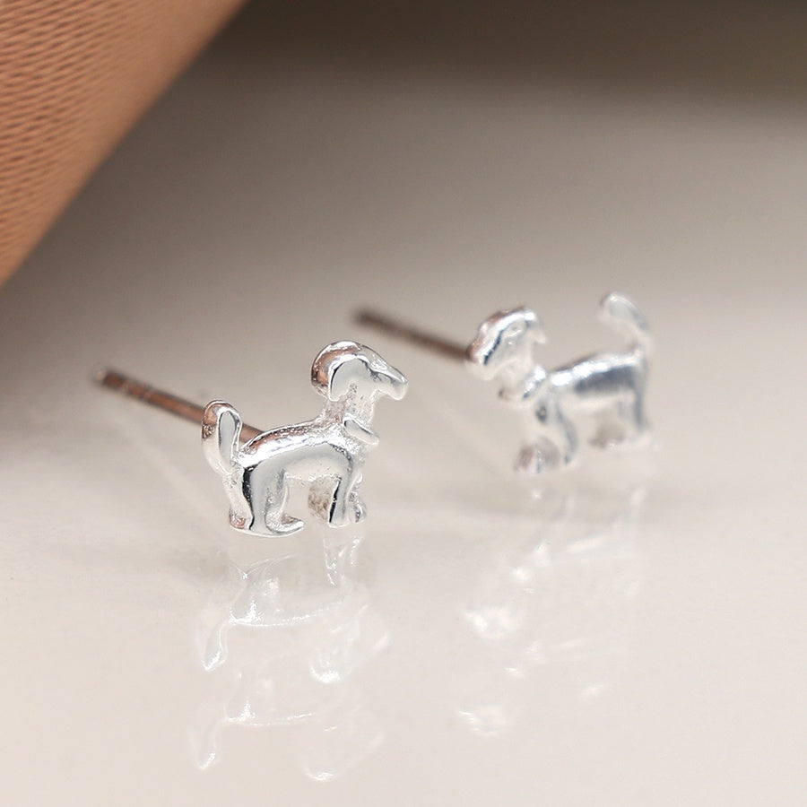 Dog Stud Earrings
