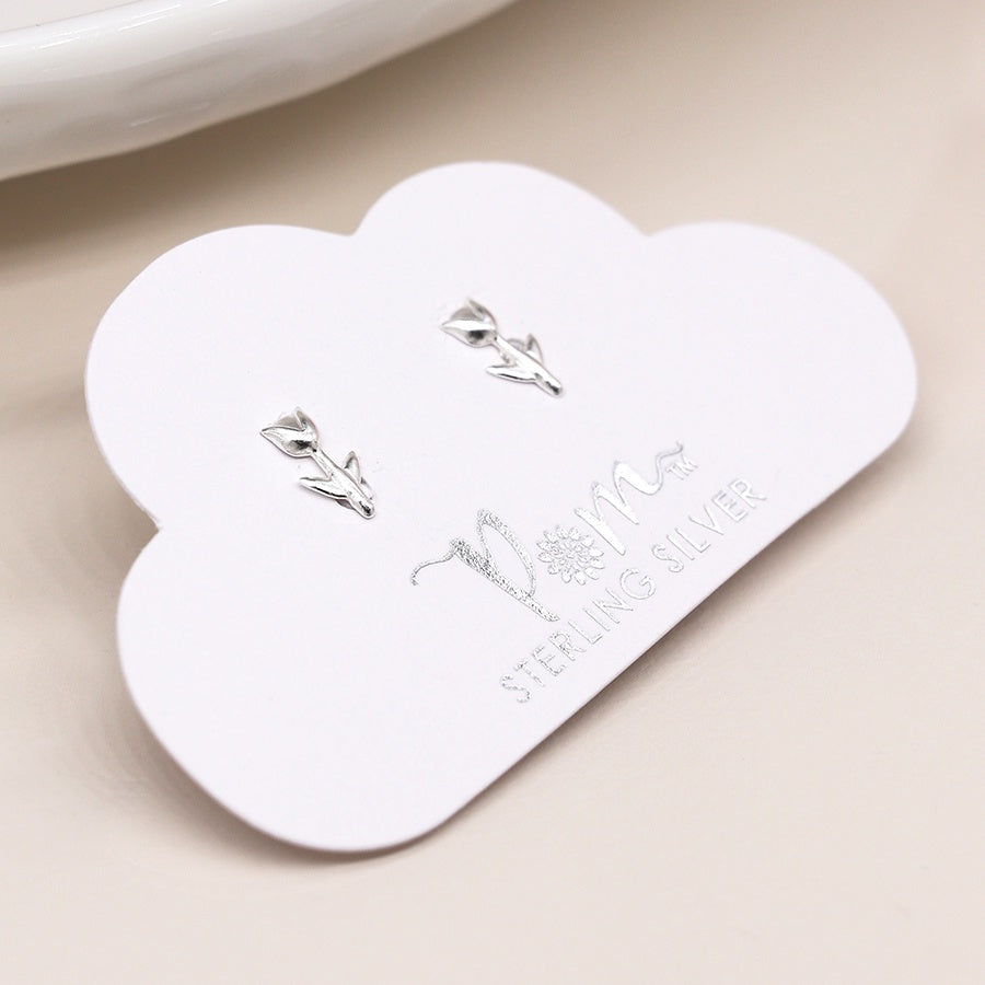 Tulip Stud Earrings