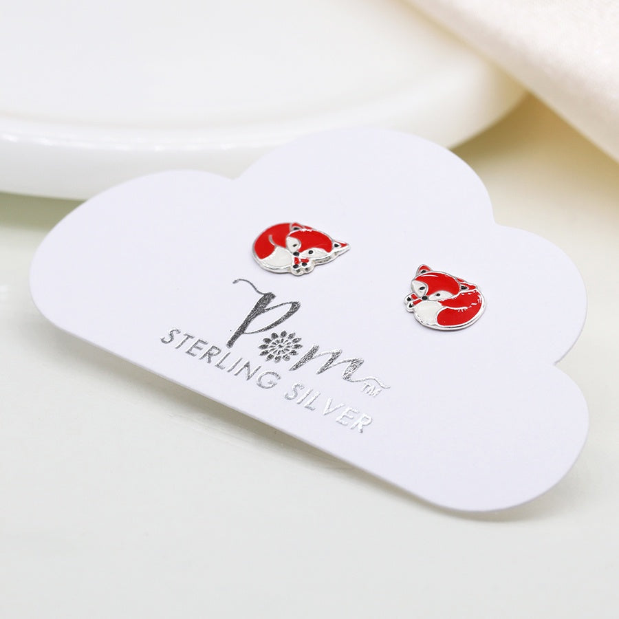 Fox Stud Earrings