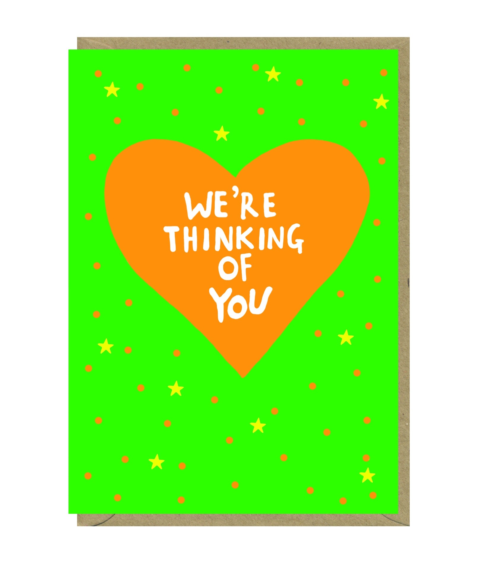 Thinking Of You Heart Card