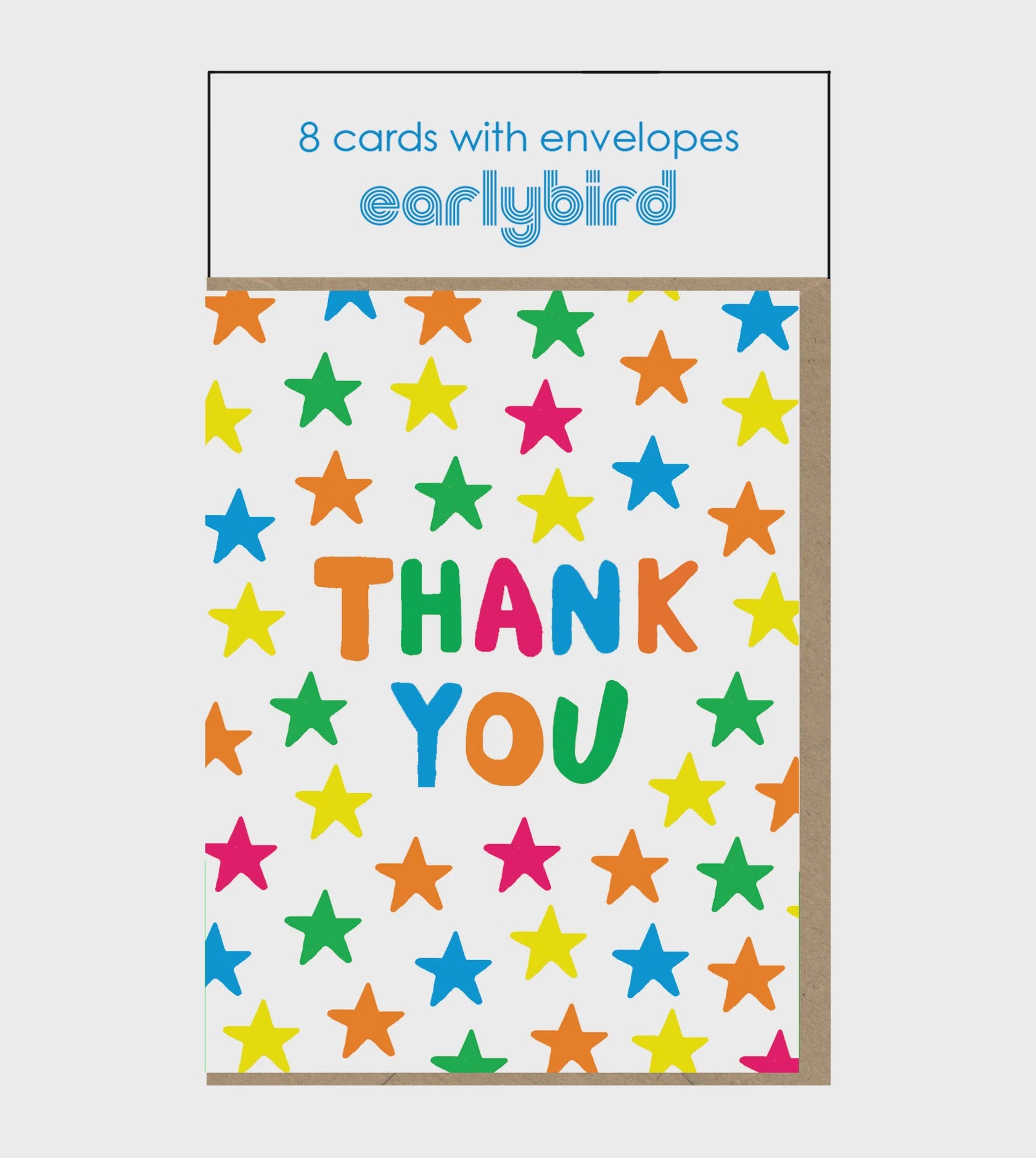 Stars Thank You Note Cards