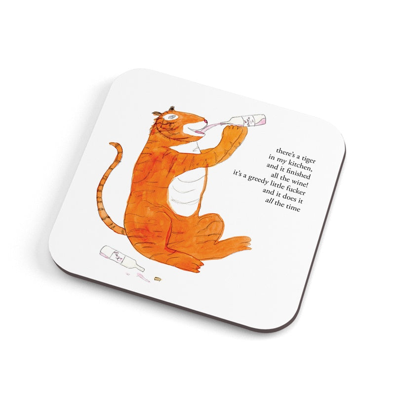 Kitchen Tiger Coaster