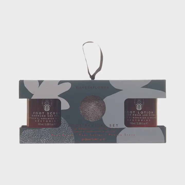 Foot Revival Lotion and Scrub Set