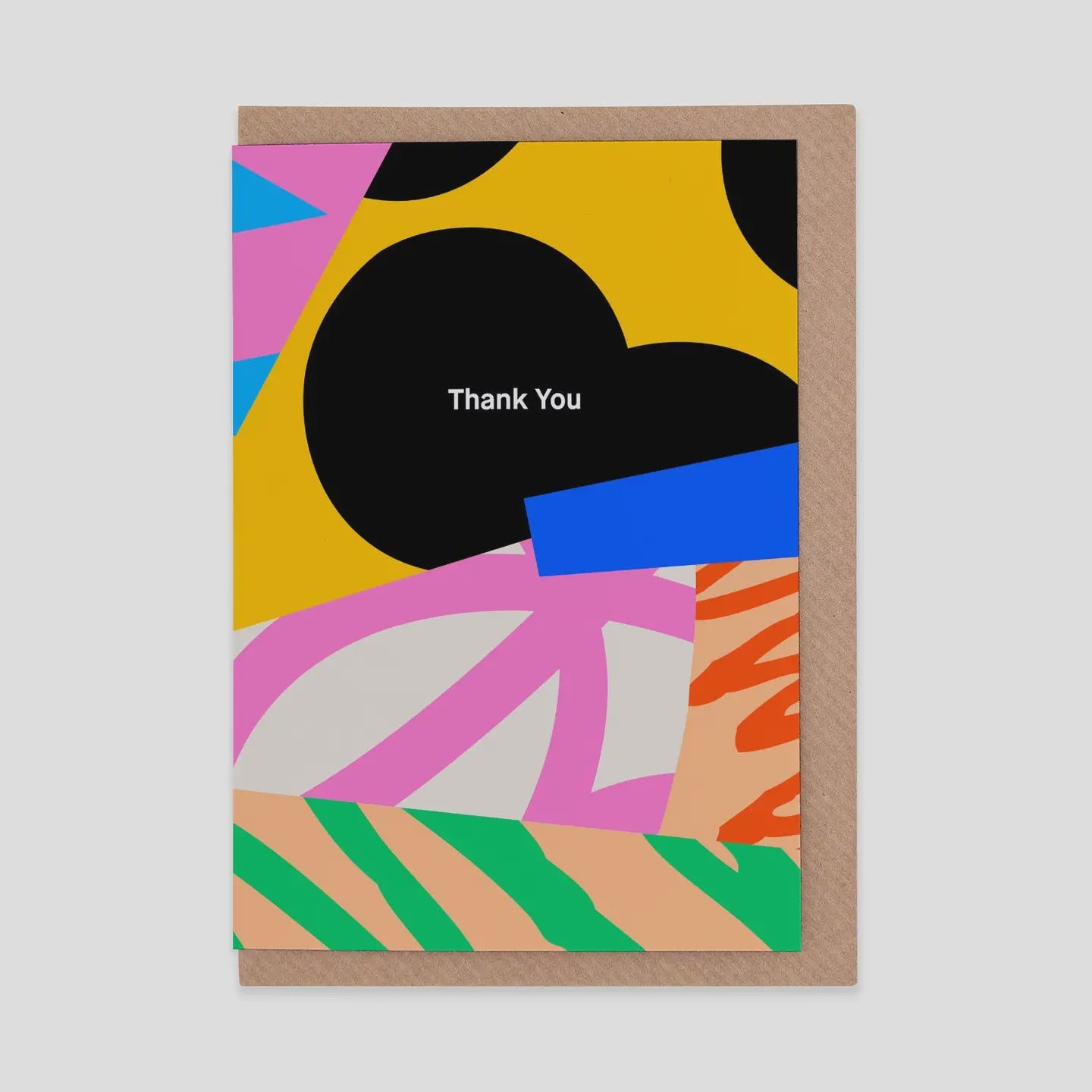 Thank You Abstract Card
