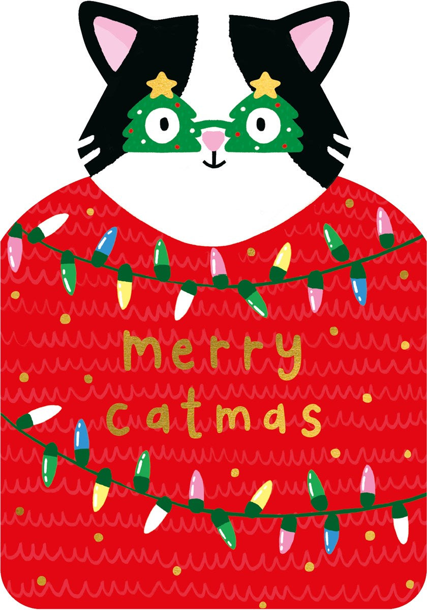 Merry Catmas Card