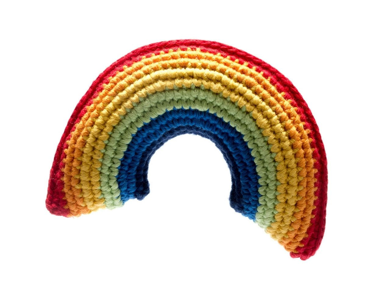 Crochet Rainbow Soft Toy