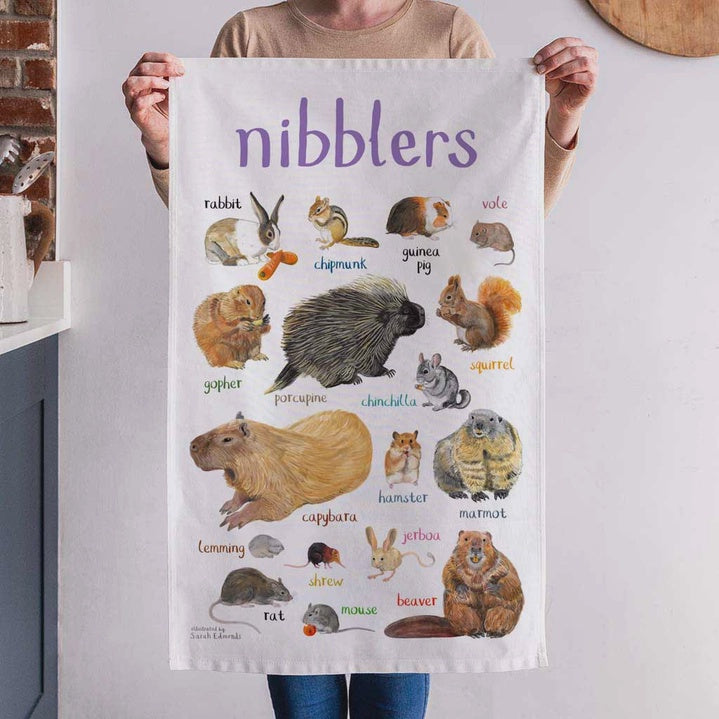 Nibblers Tea Towel